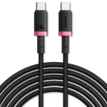 کابل USB-C بیسوس Dura Series 240 وات با بدنه آلومینیومی
