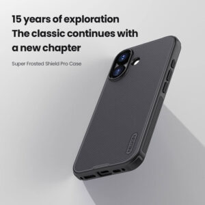کاور نیلکین مدل Super Frosted Shield Pro مناسب برای گوشی موبایل اپل iPhone 17