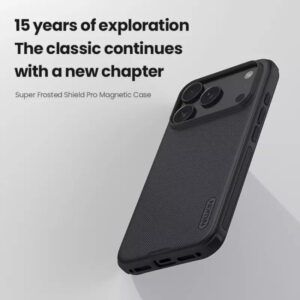 کاور نیلکین مدل Super Frosted Shield Pro Magnetic مناسب برای گوشی موبایل اپل iPhone 17 Pro Max