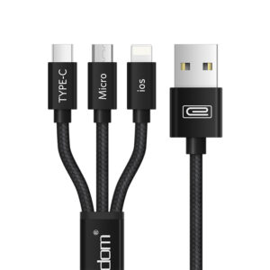 کابل تبدیل USB به لایتنینگ ارلدام EC-IMC015 طول 1.2 متر