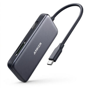 Anker 5-Port USB-C Hub A8334 with HDMI 4K, SD card and 2 USB 3.0 ports
