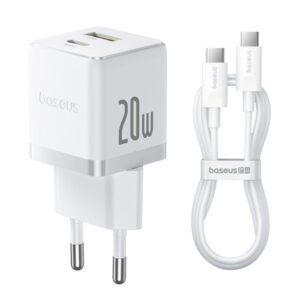 شارژر دیواری بیسوس Palm 20W به همراه کابل USB-C