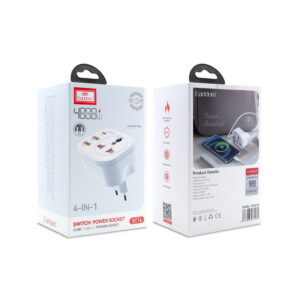 تبدیل دیواری و شارژر ارلدام مدل 4IN1 POWER SOCKET