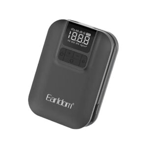 پمپ باد ارلدام مدل ET-V2 کمپرسور شارژی دیجیتال برای خودرو و دوچرخه