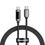 کابل USB-C بیسوس Display با نمایشگر دیجیتال توان