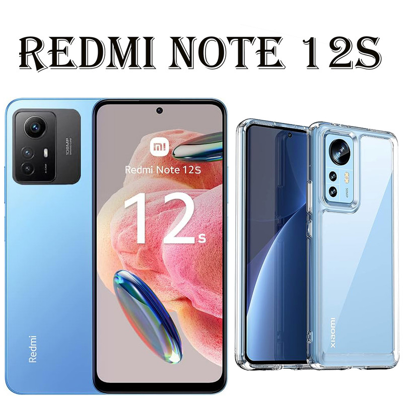 کاور مدل ژله ای ایر بگ دار مناسب برای گوشی موبایل شیائومی Redmi Note 12S