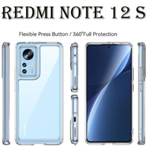 کاور مدل ژله ای ایر بگ دار مناسب برای گوشی موبایل شیائومی Redmi Note 12S
