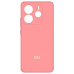 silicone case xiaomi redmi note 14 4g کاور سیلیکونی پاک‌کنی با محافظ لنز دوربین