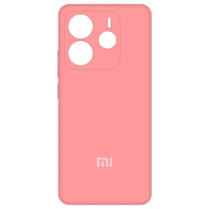 silicone case xiaomi redmi note 14 4g کاور سیلیکونی پاک‌کنی با محافظ لنز دوربین