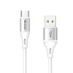 kabol usb be usb c mcdodo ca 1842 طول 1.2 متر با روکش نایلونی و توان 100 وات