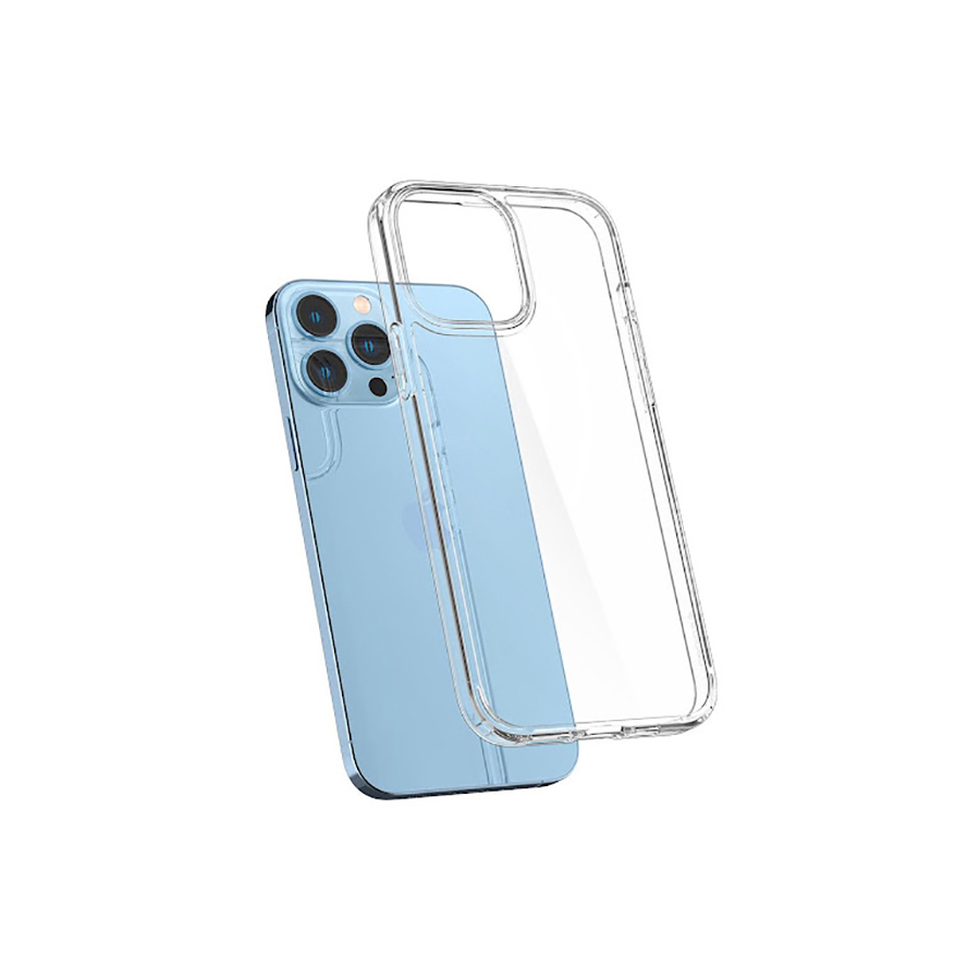 کاور اسپیگن مدل ultra hybrid مناسب برای گوشی موبایل اپل iphone 13 pro