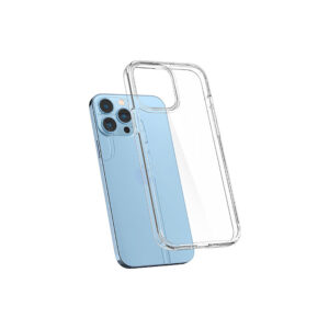 کاور برند اسپیگن مدل ultra hybrid clear مناسب برای گوشی موبایل اپل iphone 15pro