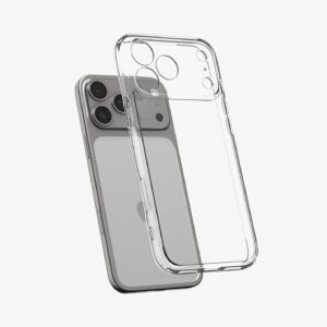 کاور اسپیگن مدل ultra hiybrid مناسب برای گوشی موبایل اپل iphone 17 pro