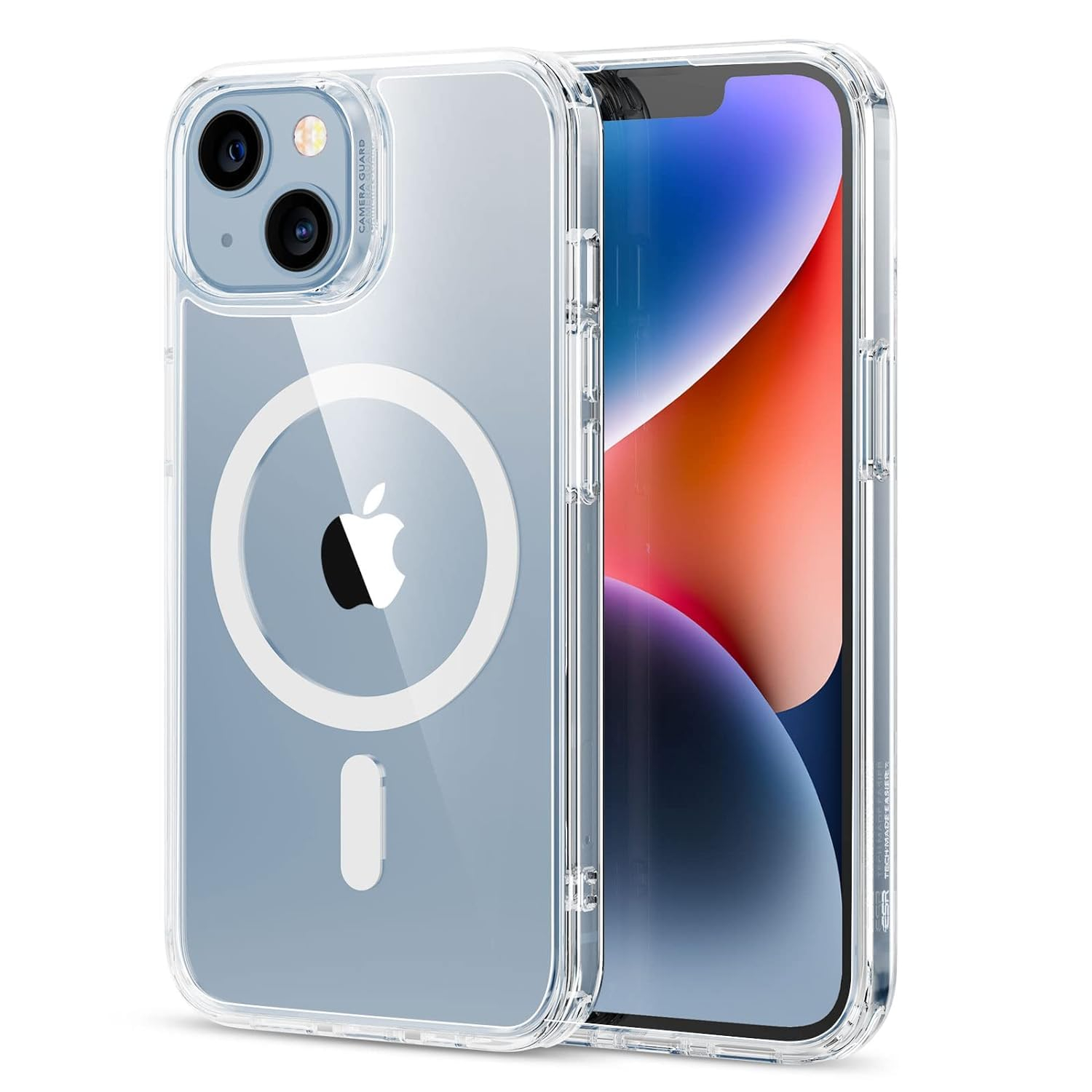 کاور اسپیگن مگ سیف آیفون 13 و 14 مدل Ultra Hybrid Clear Case