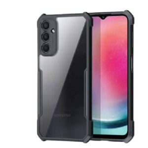 کاور ژاند Galaxy A24 مدل Beetle نیمه‌شفاف ضدضربه