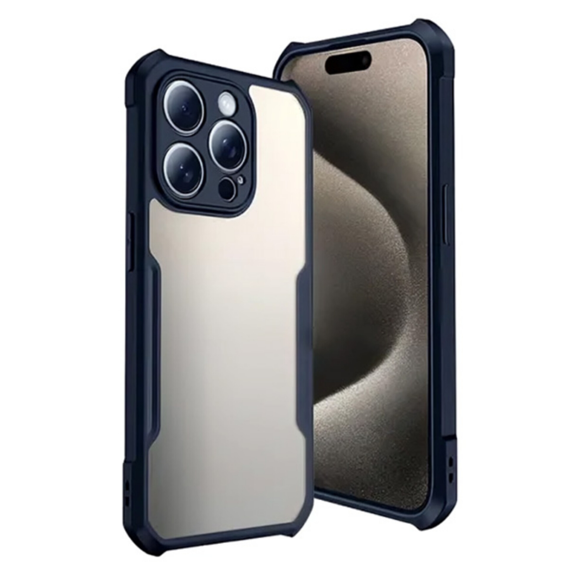 کاور ژاند iPhone 15 Pro مدل Beetle شفاف ضدضربه