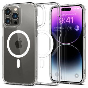 کاور اسپیگن مدل ultra hybrid MAG  مناسب برای گوشی موبایل اپل iphone 14 pro