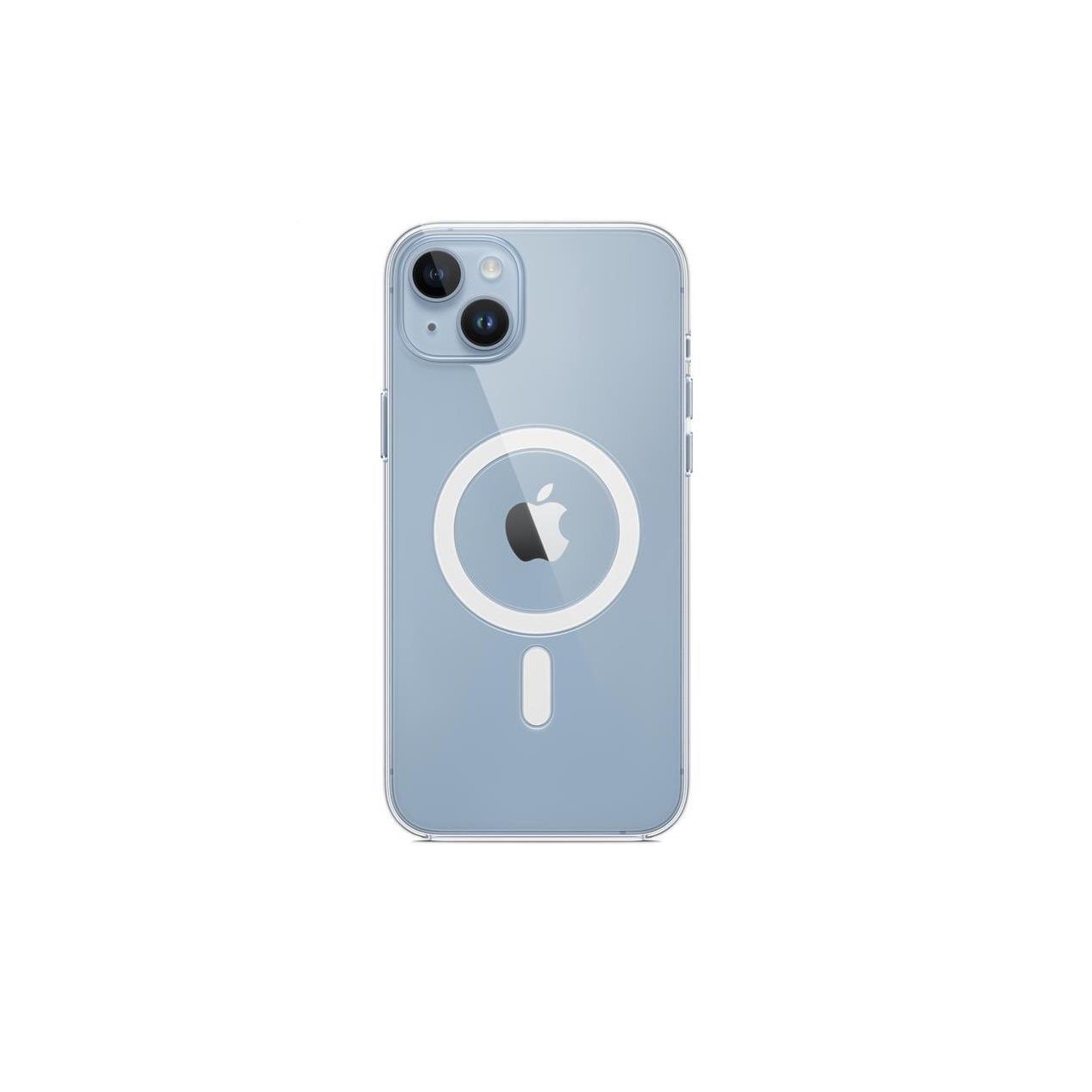 کاور اسپیگن مدل ultra hybrid magsafe clear case مناسب برای گوشی موبایل اپل iphone13/14