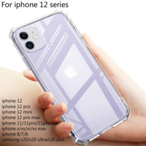 کاور مدل ژله ای کپسول دار مناسب برای گوشی موبایل اپل IPHONE 12 / IPHONE12