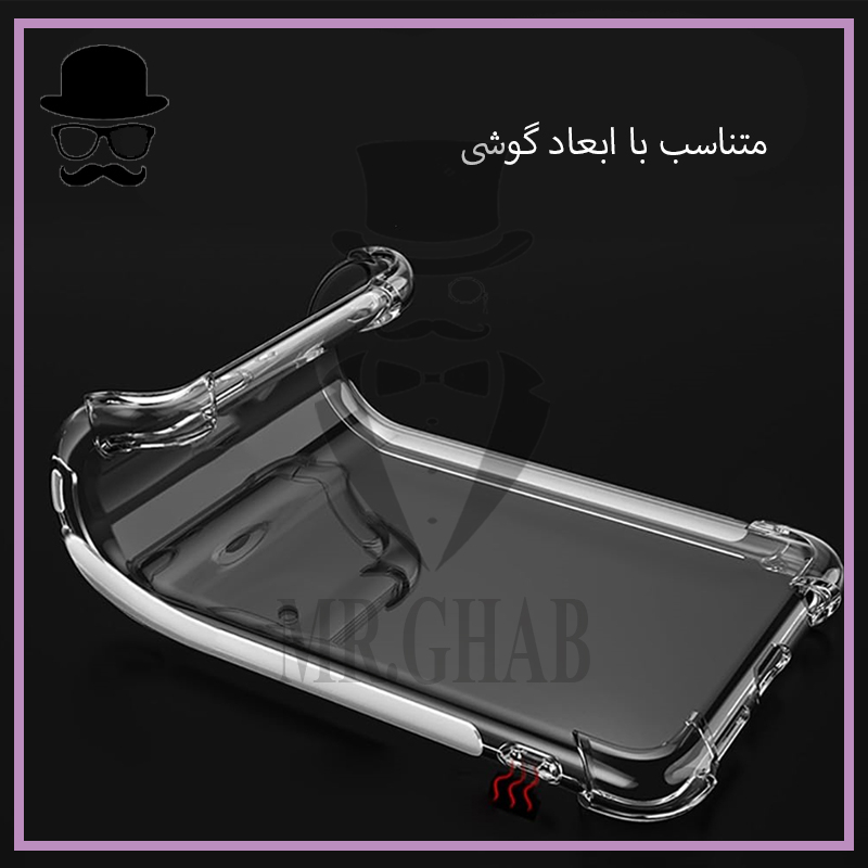کاور مستر قاب مدل ژله ای مناسب برای گوشی موبایل شیائومی Redmi Note 13 Pro 5G