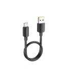کابل USB به USB-C هوکو X96 27W طول 25 سانتی‌متر