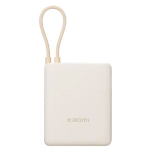 پاوربانک Xiaomi PB1033MI با کابل USB-C متصل و طراحی جمعوجور