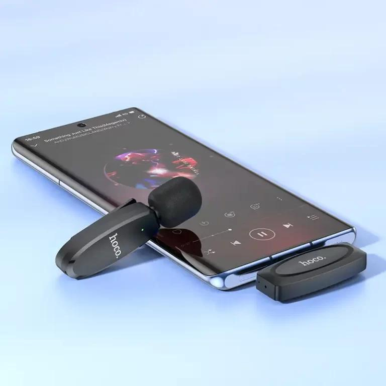 میکروفن یقه ای هوکو مدل L15 LIGHTNING/TYPE-C - تصویر 3