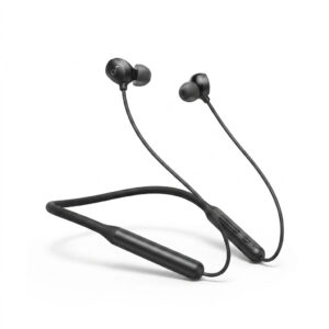 هدفون بلوتوثی گردنی Anker Life U2i با طراحی مشکی سبک