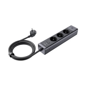 چندراهی برق مک دودو CH-0620 با سه پریز، دو درگاه USB-C و یک درگاه USB-A