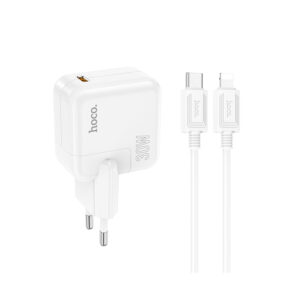 شارژر دیواری 30 وات هوکو C112A لایتنینگ