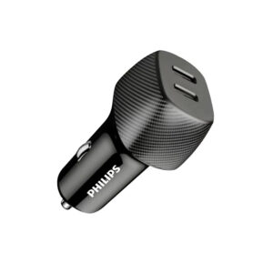شارژر فندکی فیلیپس DLP5522C دو پورت 60 وات