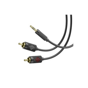 کابل تبدیل جک 3.5 میلی متری به RCA هوکو مدل UPA28 طول 1.5 متر
