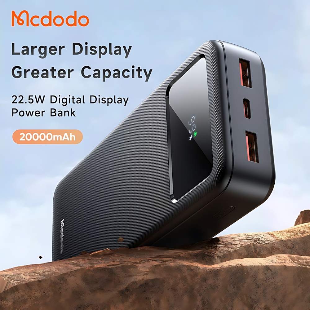 پاوربانک مک دودو مدل MC-4230 LED ظرفیت 20000 میلی آمپر ساعت - تصویر 3