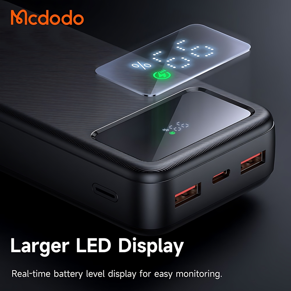 پاوربانک مک دودو مدل MC-4230 LED ظرفیت 20000 میلی آمپر ساعت - تصویر 4