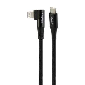 کابل مک دودو CA-1320 USB-C به لایتنینگ با کانکتور ۹۰ درجه