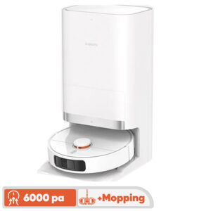 جاروبرقی رباتیک شیائومی مدل Robot Vacuum X20 Plus با طراحی هوشمند و امکانات پیشرفته، یکی از کامل‌ترین گزینه‌ها برای نظافت خانگی است. این جارو رباتیک شیائومی X20 Plus با ابعاد ۳۵۰×۳۵۰×۹۷ میلی‌متر و وزن ۳۶۷۰ گرم، ترکیبی از ظرافت و کارایی را ارائه می‌دهد. موتور براش‌لس قدرتمند این جارو رباتیک شیائومی X20 Plus با توان مکش ۶۰۰۰ پاسکال، ذرات ریز و درشت را به‌خوبی جمع‌آوری کرده و در کنار فیلتر خروجی HEPA، هوایی تمیز و عاری از آلاینده ایجاد می‌کند. باتری ۵۲۰۰ میلی‌آمپر ساعتی، تا ۱۸۰ دقیقه شارژدهی و امکان پوشش متراژی حدود ۱۸۰ مترمربع را فراهم می‌سازد. این جارو رباتیک شیائومی X20 Plus از سنسورهای ضد برخورد، ضد سقوط، تشخیص سطح و تشخیص ضخامت فرش بهره می‌برد و به کمک سیستم مسیریابی لیزری (LiDAR)، نقشه‌برداری دقیقی از محیط انجام می‌دهد. پایه شارژ همه‌کاره علاوه بر شارژ دستگاه، قابلیت تخلیه خودکار زباله، شست‌وشوی پد تی و خشک‌کردن آن را نیز دارد. نحوه اتصال از طریق وای‌فای است و کاربر می‌تواند با اپلیکیشن Mi Home یا دستیارهای صوتی گوگل و الکسا دستگاه را مدیریت کند. اگر به دنبال جارو رباتیک هوشمند و کامل هستید، جارو رباتیک شیائومی X20 Plus انتخابی ایده‌آل است. مشخصات فنی: - نوع دستگاه: جارو رباتیک - مدل: Xiaomi Robot Vacuum X20 Plus - توان مکش: ۶۰۰۰ پاسکال - نوع موتور: Brushless (براش‌لس) - فیلتر خروجی: HEPA - ظرفیت باتری: ۵۲۰۰ میلی‌آمپر ساعت - مدت زمان شارژدهی: ۱۸۰ دقیقه - متراژ قابل پوشش: ۱۸۰ مترمربع - گنجایش مخزن زباله: ۰.۴۳ لیتر - توان جارو: ۷۵ وات - سیستم مسیریابی: لیزری (LiDAR) - سنسورها: ضد برخورد، ضد سقوط، تشخیص سطوح، تشخیص ضخامت فرش - اتصال: WiFi 2.4GHz، اپلیکیشن Mi Home، دستیار صوتی - ویژگی‌های ویژه: تی‌کشیدن، شست‌وشوی خودکار پد، تخلیه خودکار - ابعاد: ۳۵۰ × ۳۵۰ × ۹۷ میلی‌متر - وزن: ۳۶۷۰ گرم - ورودی ایستگاه: ۲۲۰-۲۴۰V - توان ایستگاه (تخلیه): ۱۰۰۰ وات - توان ایستگاه (نظافت): ۳۰ وات - مناسب برای: فرش، لمینت، سرامیک، پارکت، موکت کم‌پرز